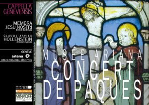 PROGRAMME CONCERT DE PÂQUES 2017 PROGRAMME CONCERT DE PÂQUES 2017
